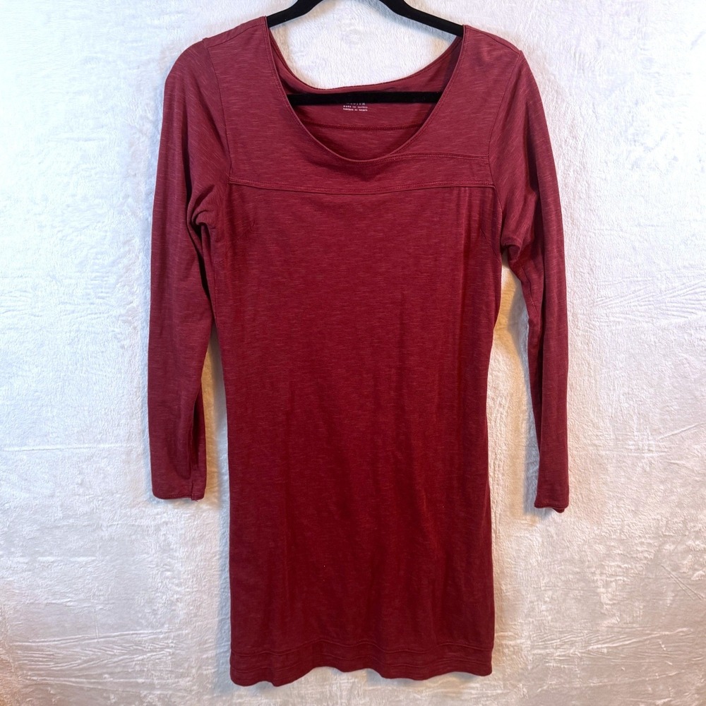 Horny Toad T-Shirt Dress Long Sleeve Scoop Neck Medium Women Sustainable‎